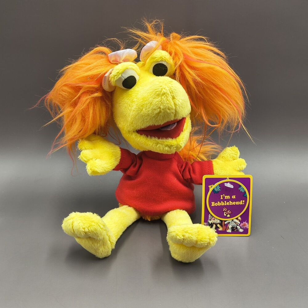 Manhattan Toy Fraggle Rock RED Bobblehead 10" Plush 2010 Jim Henson Stuffed Toy